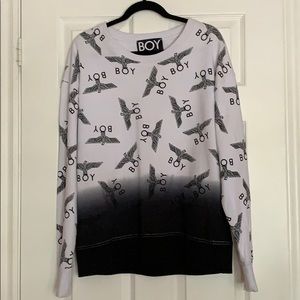 Boy London oversized crew neck